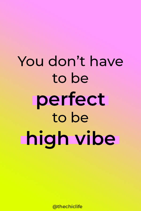 Stop holding back on going for that high vibe lifestyle. You DON'T have to be perfect to enjoy high vibes. You can incorporate good vibes NOW. Click for more! #selfimprovement #lawofattraction #manifest #personaldevelopment #manifestation #changeyourlife #mindset #goodvibes #habits #successhabits #dailyhabits #quoteoftheday #quotestoliveby #quotesdaily #quotestoremember #theuniverse