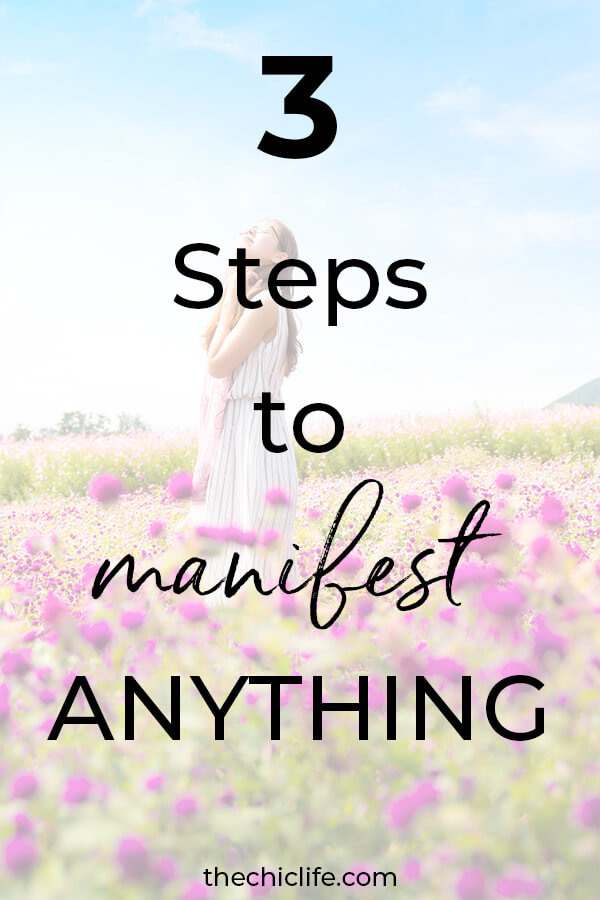 Learn how to manifest ANYTHING with these 3 simple steps. Great for beginners. What to do to use Law of Attraction #lawofattraction #loa #manifestation #manifest #personalgrowth #personaldevelopment #woowoo #changeyourlife #goodvibes #manifestlove #highvibes #spirituality #theuniverse