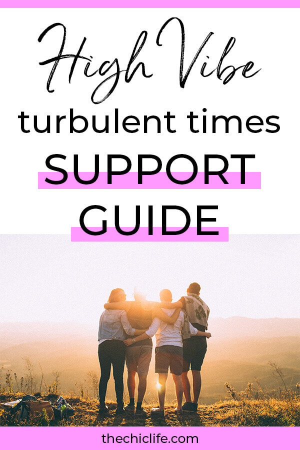 Click for a full list of info and resources to help you get through this difficult time. Get this High Vibe Turbulent Times Support Guide for mindset and well being the practical meets woo way #goodvibes #highvibes #spirituality #theuniverse #personalgrowth #personaldevelopment