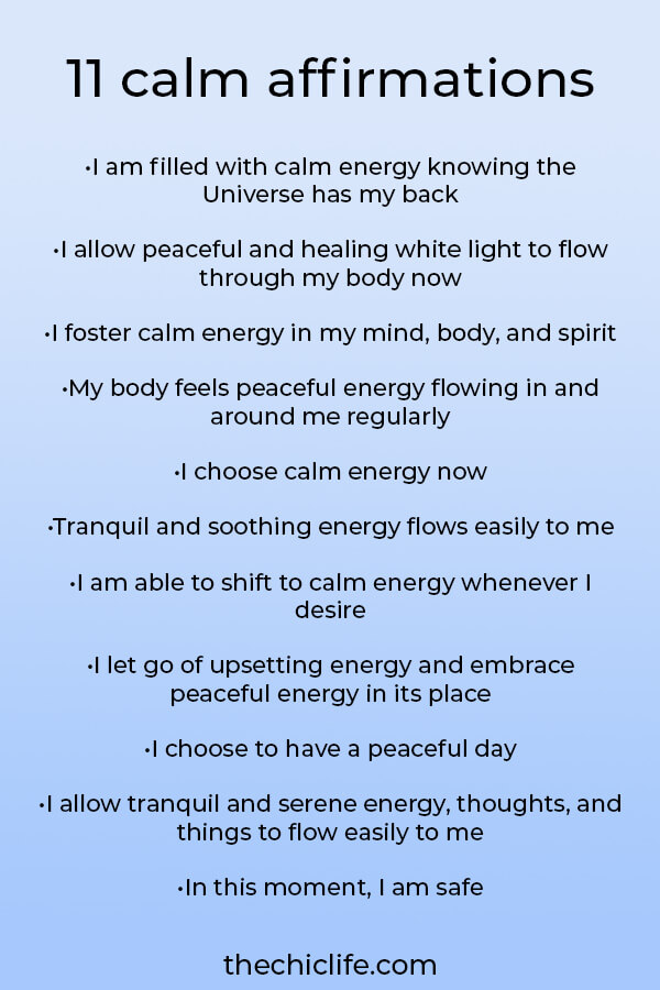 Looking to de-stress and relax? Use these 11 affirmations for peace, calm, and healing. Shift away from low vibe and into high vibe energy for your highest good #lawofattraction #loa #manifestation #manifest #personalgrowth #personaldevelopment #goodvibes #highvibes #spirituality #theuniverse #mindset #quote #affirmation #stressmanagement