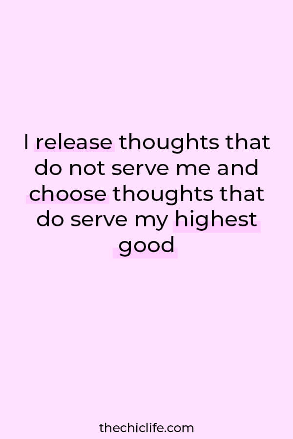 Use this affirmation to release negative and low vibe thoughts to help overcome anxiety/stress/overwhelm during turbulent times #lawofattraction #loa #manifestation #manifest #personalgrowth #personaldevelopment #woowoo #changeyourlife  #goodvibes #highvibes #spirituality #theuniverse #mindset #quote #affirmation