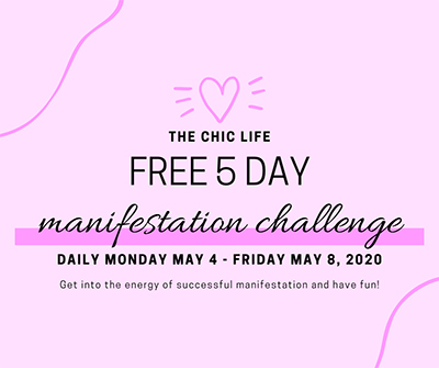 Join The Chic Life FREE Manifestation Challenge! #manifestation #lawofattraction #lawofvibration #raiseyourvibe #universe #loa #manifest