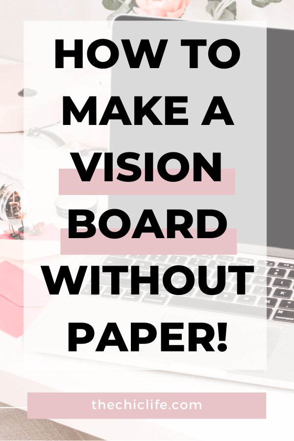 How To Make A Digital Vision Board Online with Canva: Desktop Wallpaper ...