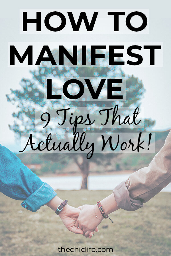 This ACTUALLY works! Get 9 tips to Manifest Love. I used these to manifest my boyfriend. Learn how to use Law of Attraction to attract your ideal relationship #lawofattraction #loa #manifestation #manifest #personalgrowth #personaldevelopment #goodvibes #highvibes #spirituality #theuniverse #mindset #LawOfVibration #successhabits #manifestlove