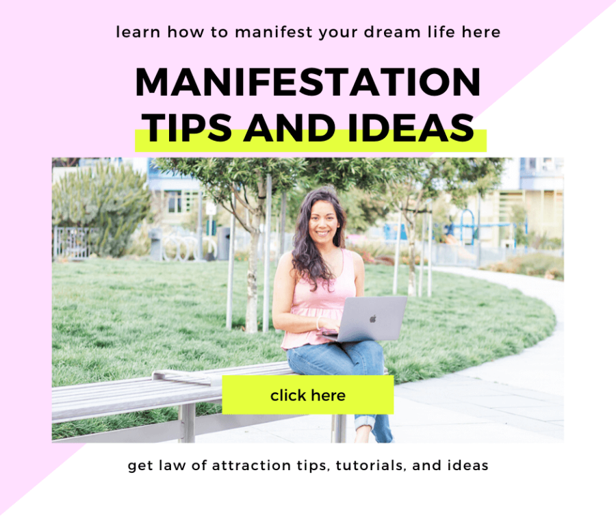 Get Manifestation Tips and Ideas so you can manifest your dream life with ease! Law of Attraction tips for beginners and all! #manifestation #lawofattraction #manifest #loa