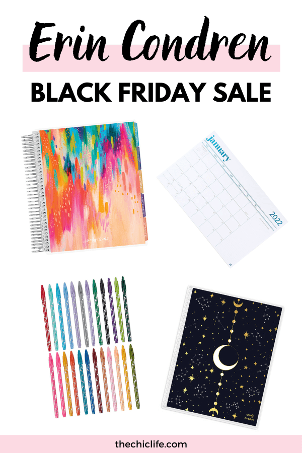 Erin Condren Black Friday Sale - What I Ordered for 2022