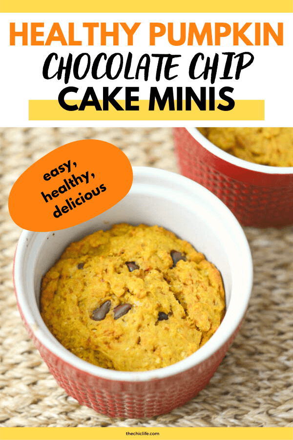 Healthy Pumpkin Chocolate Chip Cake Minis Recipe