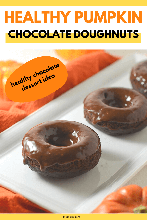 Healthy Pumpkin Chocolate Doughnuts Recipe