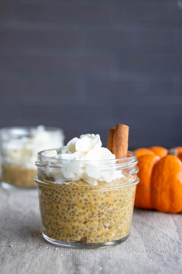 Healthy Pumpkin Pie Chia Pudding Recipe Vegan Gluten Free Clean