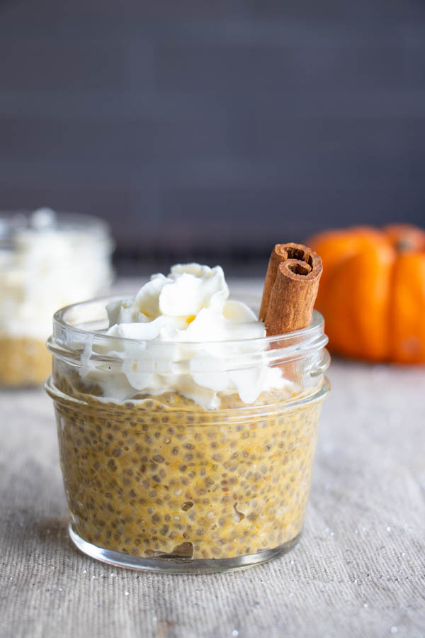 Healthy Pumpkin Pie Chia Pudding Recipe