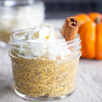 Healthy Pumpkin Pie Chia Pudding Recipe