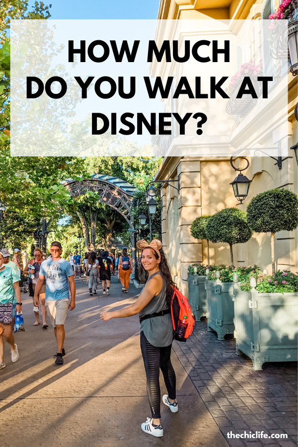 Me walking at the France Pavilion at Epcot Disney World