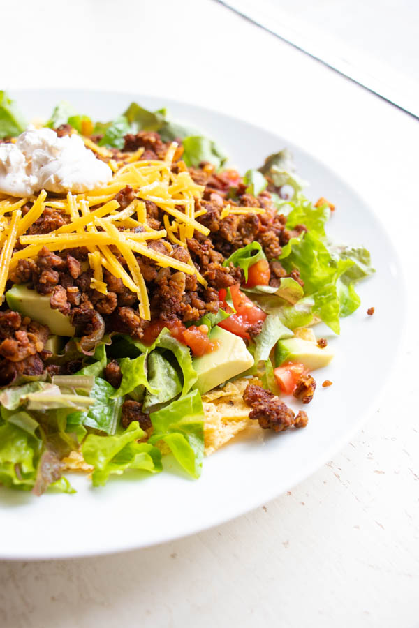 Vegan salad bowl recipe