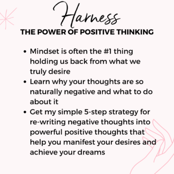 Overcome Your Negative Thoughts Training Product