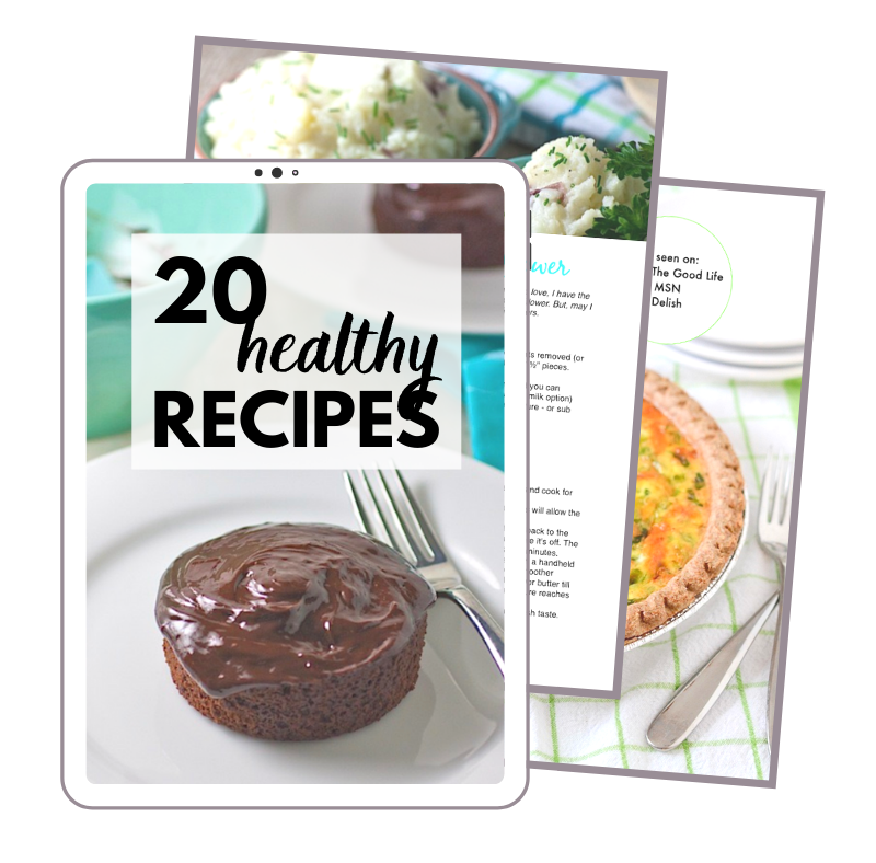 Top 20 Recipe E-Book Preview