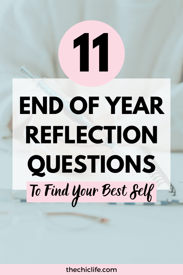 11 End of Year Reflection Questions to Find Your Best Self