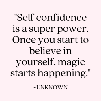 Self confidence quote