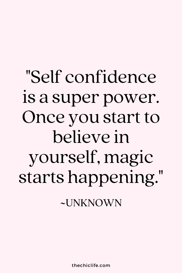 95 Inspiring Self Worth Quotes for Women on Confidence, Self Love, and  Beyond - The Chic Life