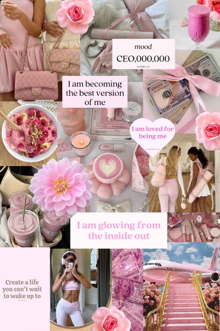 Spring Vision Board Example 2025 Vision Board Ideas and Examples - The Chic Life