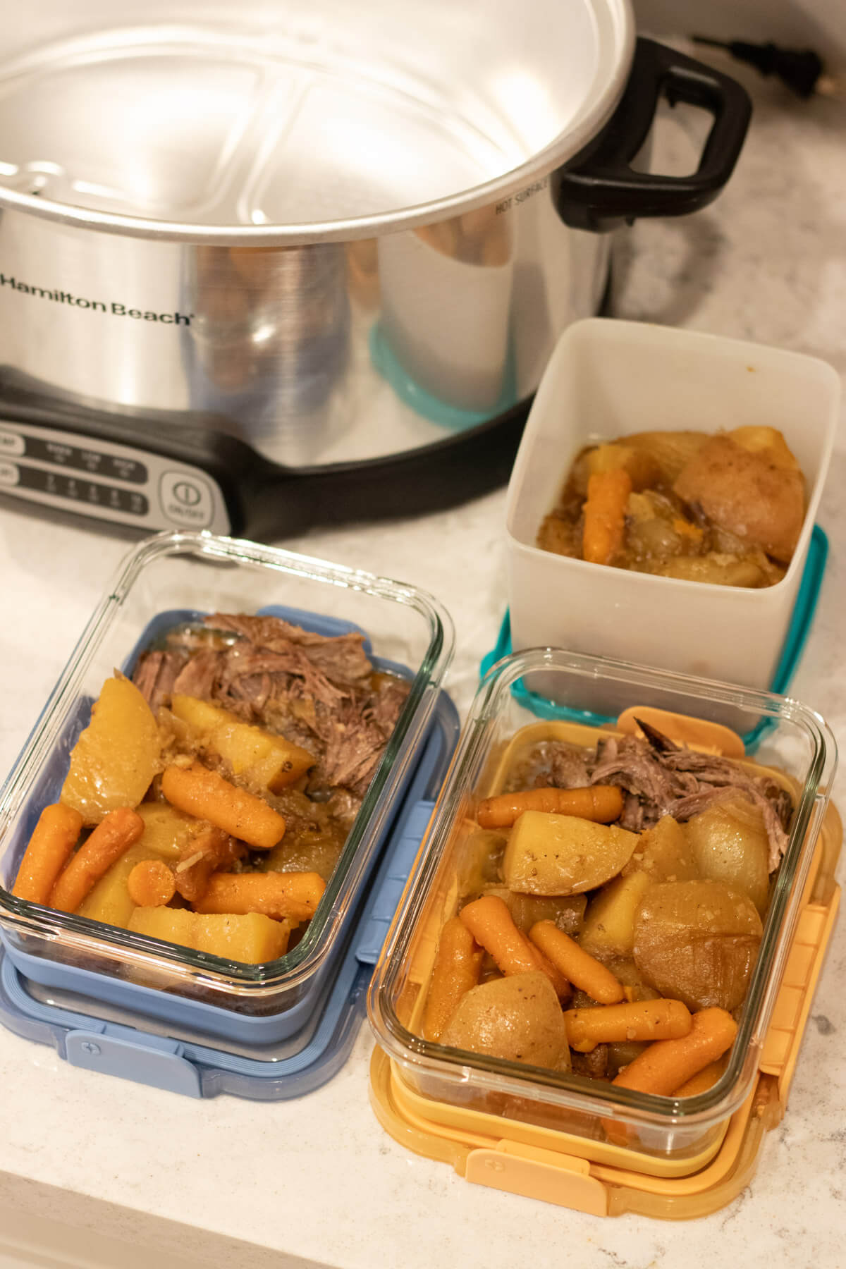 Leftovers for a French Onion Pot Roast Recipe